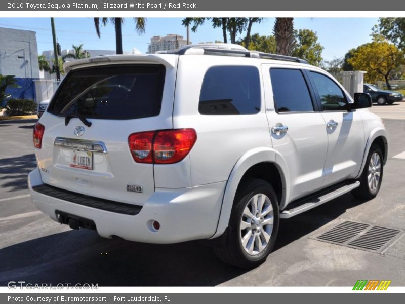  2010 Sequoia Platinum Blizzard White Pearl