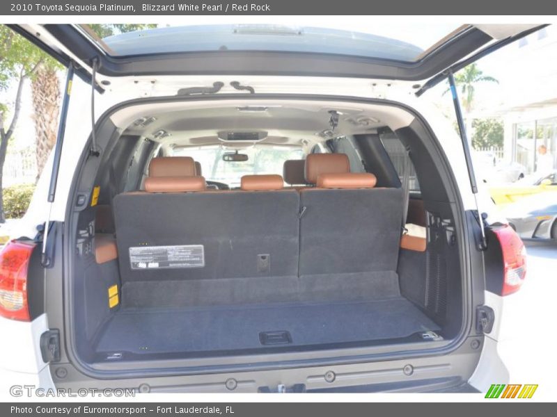  2010 Sequoia Platinum Trunk