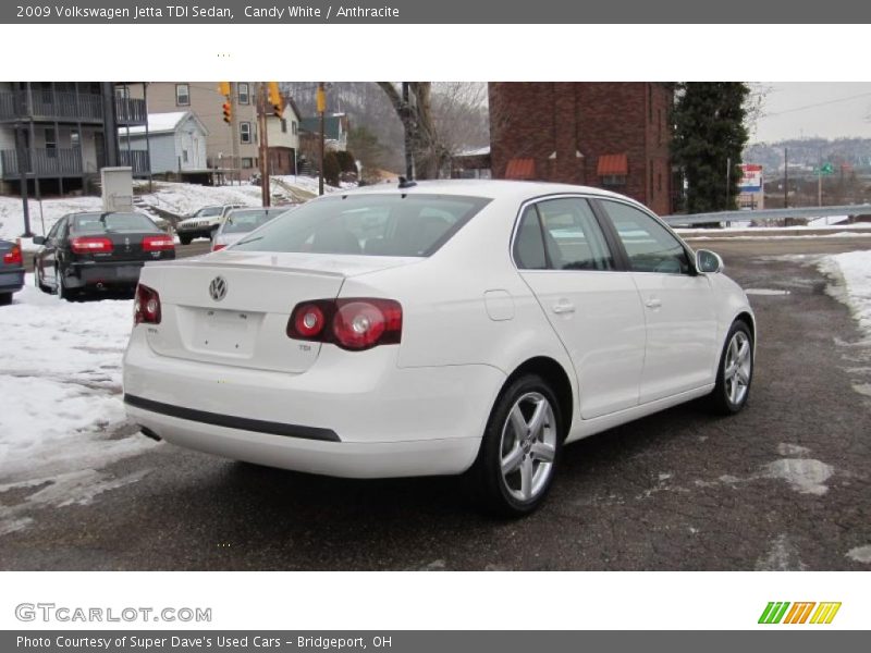 Candy White / Anthracite 2009 Volkswagen Jetta TDI Sedan