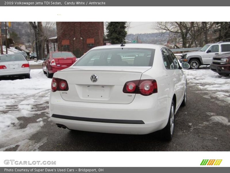 Candy White / Anthracite 2009 Volkswagen Jetta TDI Sedan