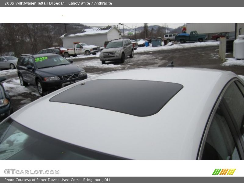 Candy White / Anthracite 2009 Volkswagen Jetta TDI Sedan