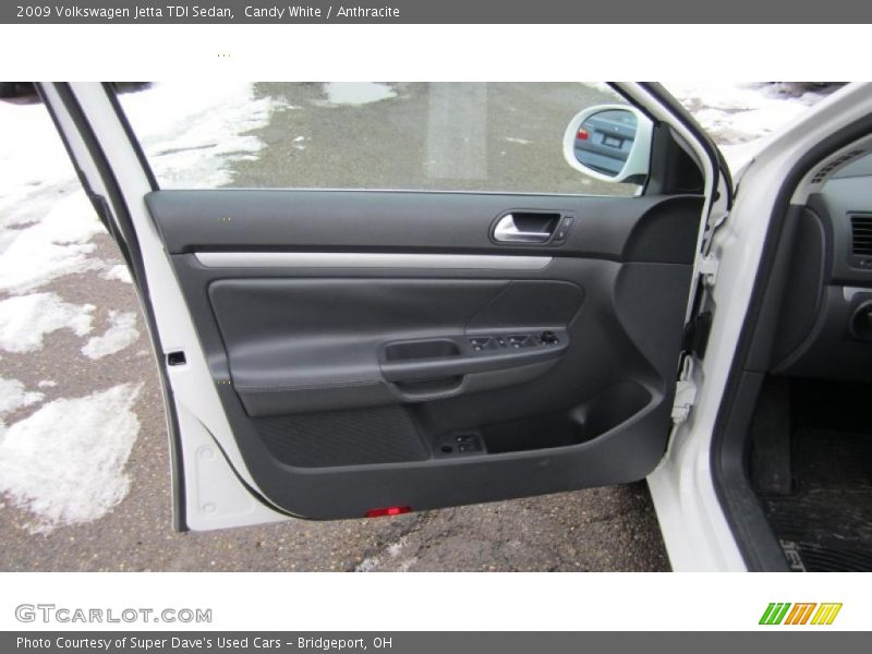 Candy White / Anthracite 2009 Volkswagen Jetta TDI Sedan