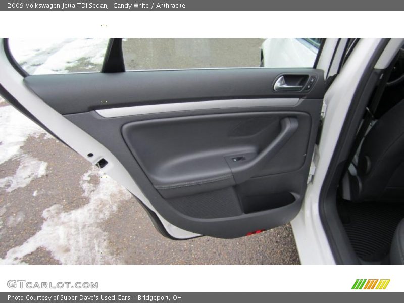 Candy White / Anthracite 2009 Volkswagen Jetta TDI Sedan