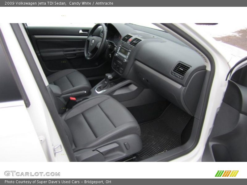 Candy White / Anthracite 2009 Volkswagen Jetta TDI Sedan