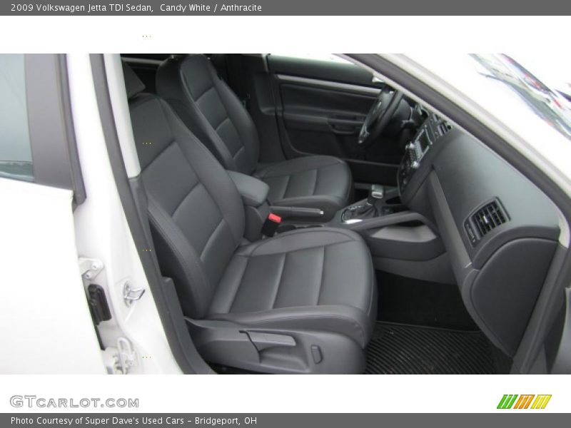 Candy White / Anthracite 2009 Volkswagen Jetta TDI Sedan