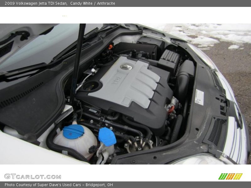 Candy White / Anthracite 2009 Volkswagen Jetta TDI Sedan