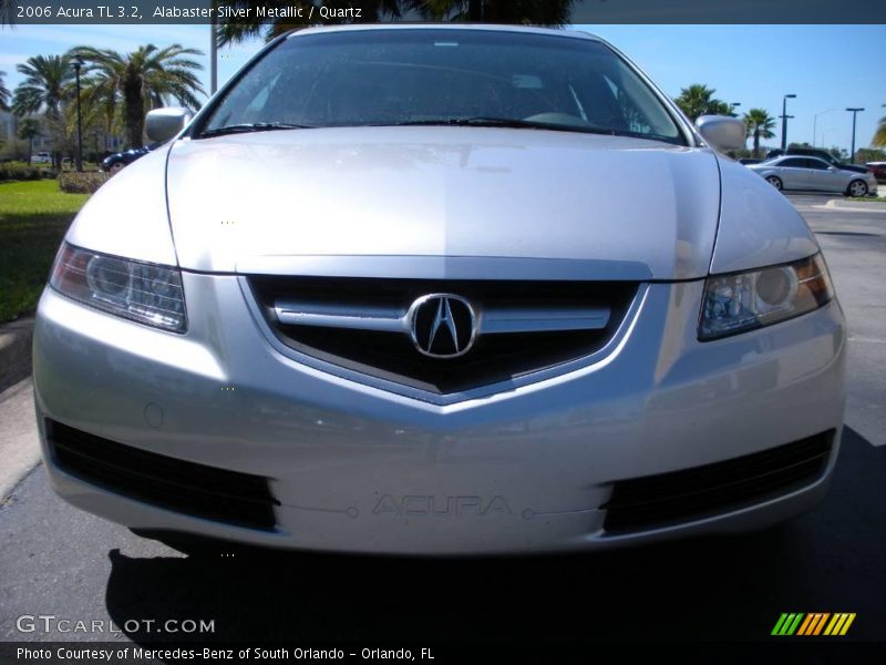 Alabaster Silver Metallic / Quartz 2006 Acura TL 3.2