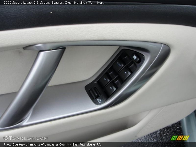 Seacrest Green Metallic / Warm Ivory 2009 Subaru Legacy 2.5i Sedan