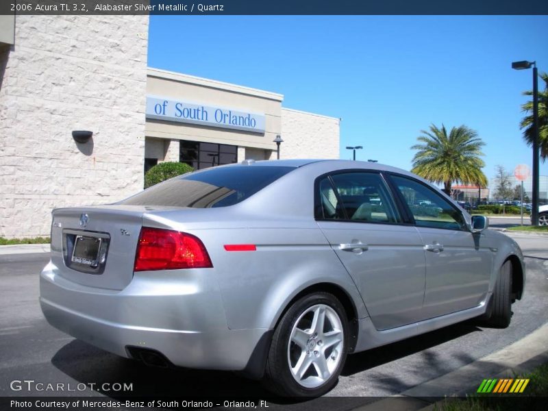 Alabaster Silver Metallic / Quartz 2006 Acura TL 3.2