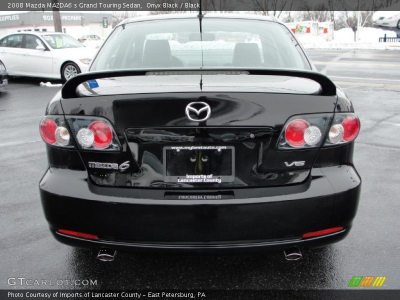 Onyx Black / Black 2008 Mazda MAZDA6 s Grand Touring Sedan