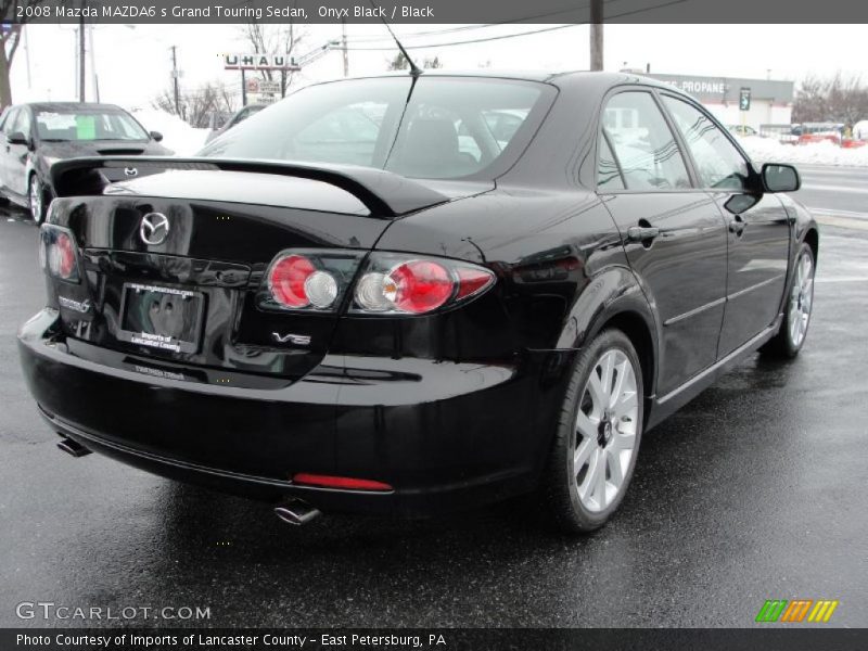 Onyx Black / Black 2008 Mazda MAZDA6 s Grand Touring Sedan