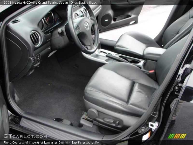  2008 MAZDA6 s Grand Touring Sedan Black Interior