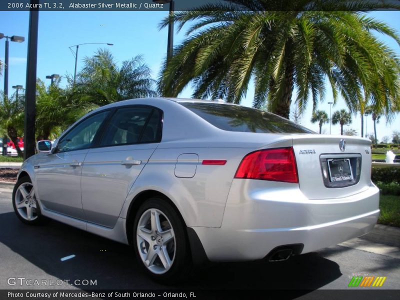 Alabaster Silver Metallic / Quartz 2006 Acura TL 3.2