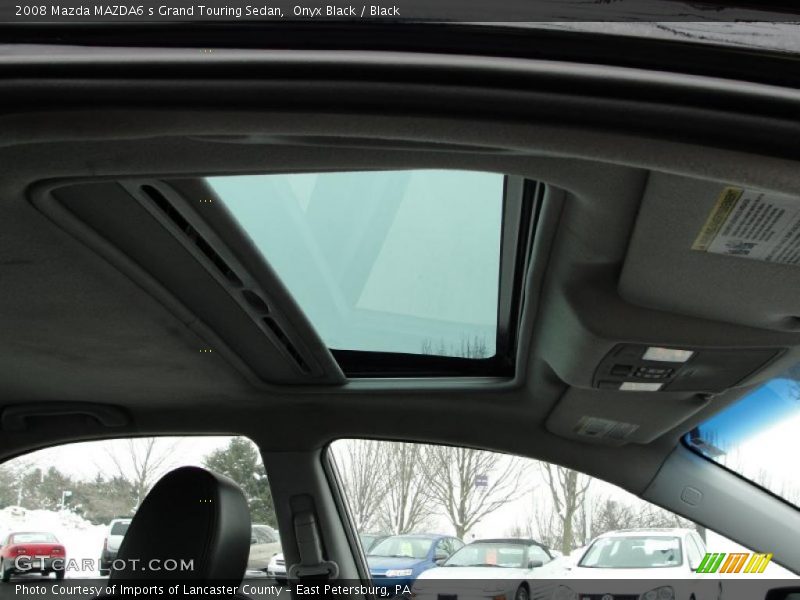 Onyx Black / Black 2008 Mazda MAZDA6 s Grand Touring Sedan