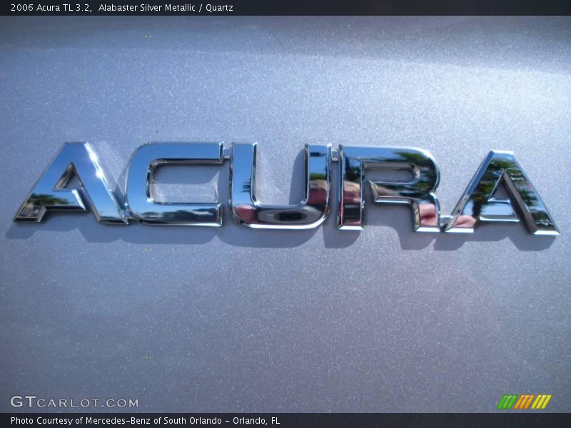 Alabaster Silver Metallic / Quartz 2006 Acura TL 3.2