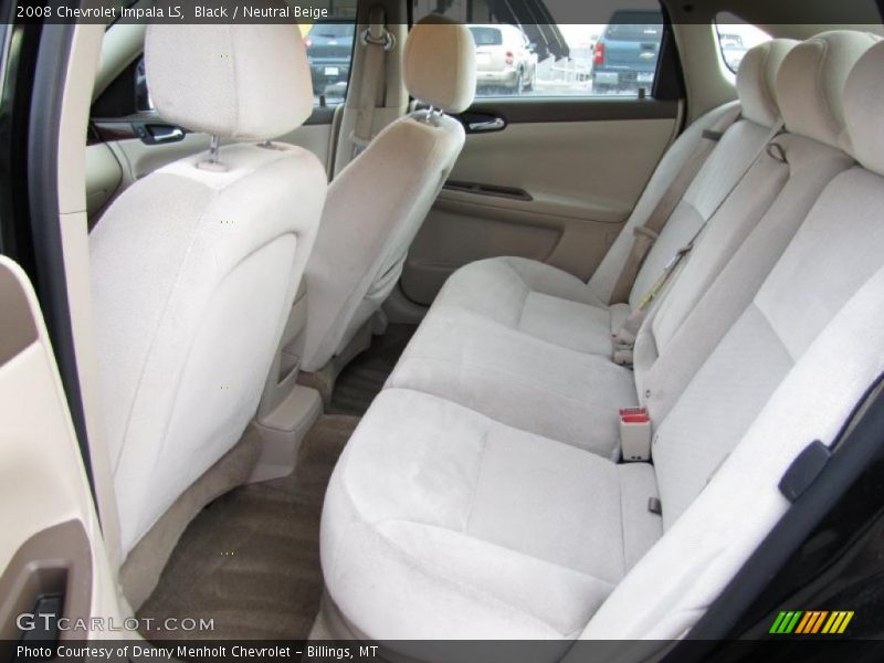 Black / Neutral Beige 2008 Chevrolet Impala LS