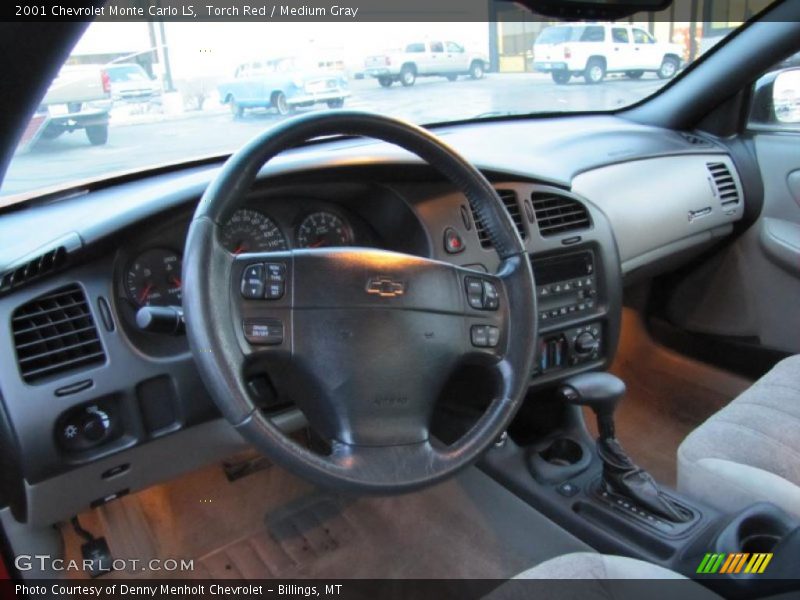Dashboard of 2001 Monte Carlo LS