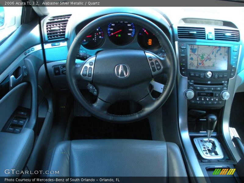 Alabaster Silver Metallic / Quartz 2006 Acura TL 3.2