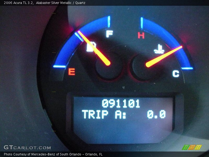 Alabaster Silver Metallic / Quartz 2006 Acura TL 3.2
