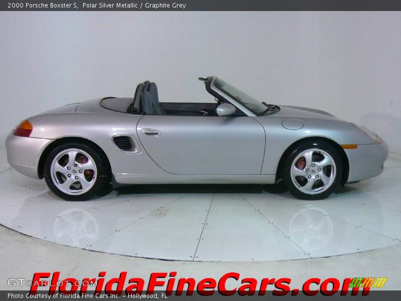 Polar Silver Metallic / Graphite Grey 2000 Porsche Boxster S