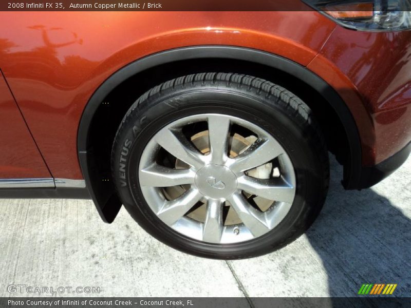 Autumn Copper Metallic / Brick 2008 Infiniti FX 35