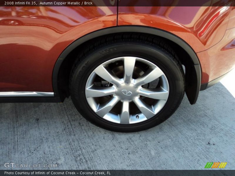 Autumn Copper Metallic / Brick 2008 Infiniti FX 35