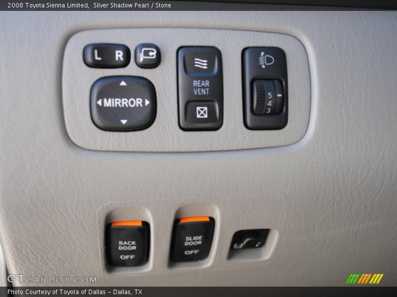 Silver Shadow Pearl / Stone 2008 Toyota Sienna Limited