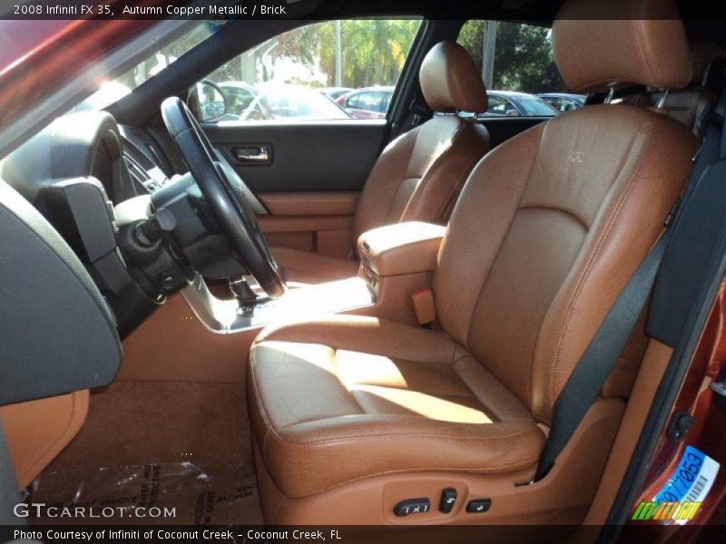 Autumn Copper Metallic / Brick 2008 Infiniti FX 35