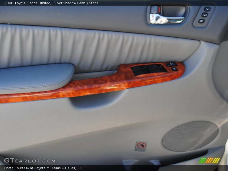 Silver Shadow Pearl / Stone 2008 Toyota Sienna Limited