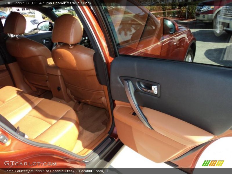 Autumn Copper Metallic / Brick 2008 Infiniti FX 35