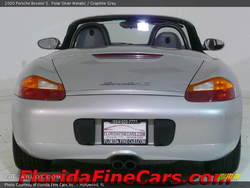 Polar Silver Metallic / Graphite Grey 2000 Porsche Boxster S