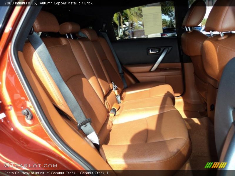 Autumn Copper Metallic / Brick 2008 Infiniti FX 35