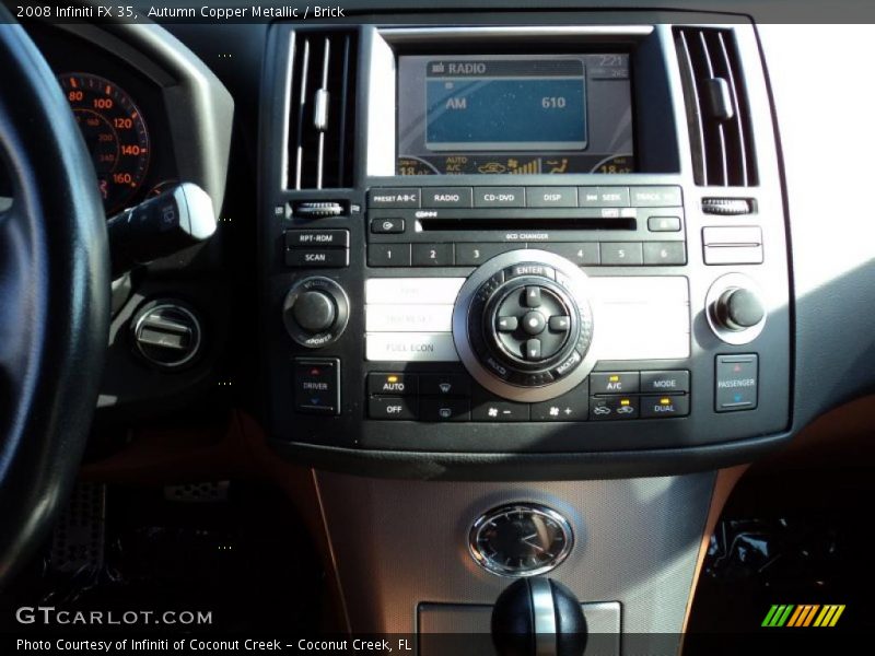 Autumn Copper Metallic / Brick 2008 Infiniti FX 35