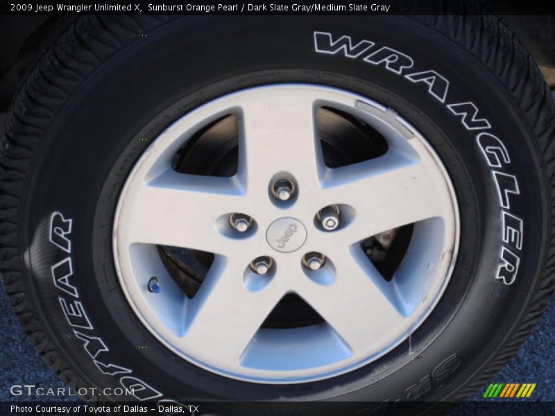  2009 Wrangler Unlimited X Wheel