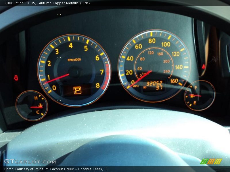 Autumn Copper Metallic / Brick 2008 Infiniti FX 35