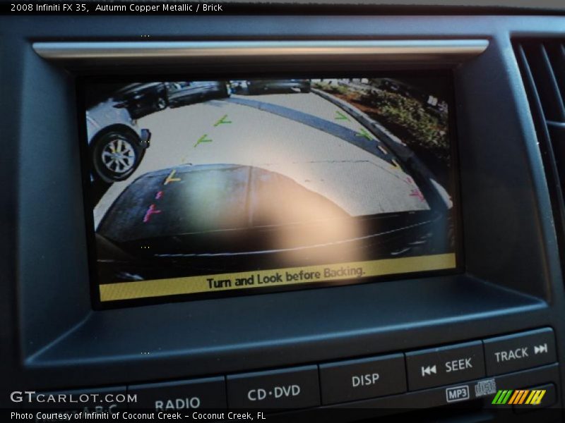 Autumn Copper Metallic / Brick 2008 Infiniti FX 35