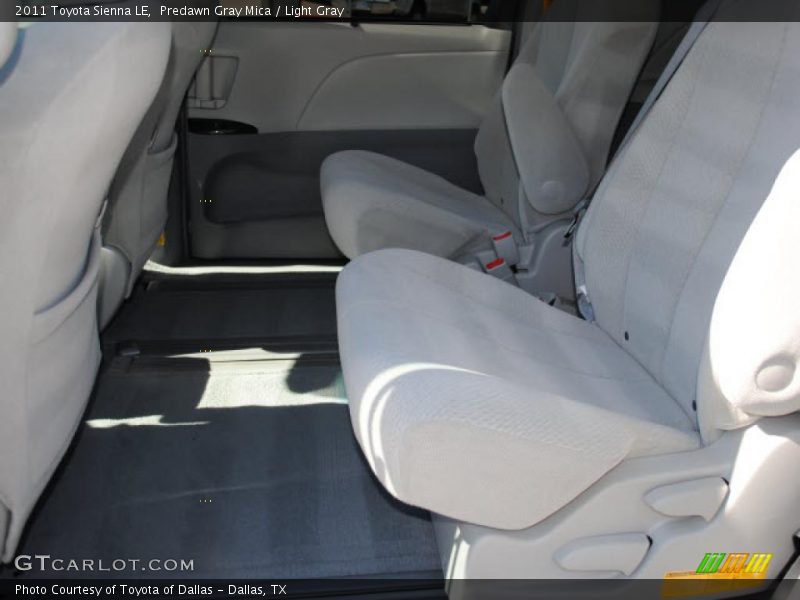 Predawn Gray Mica / Light Gray 2011 Toyota Sienna LE