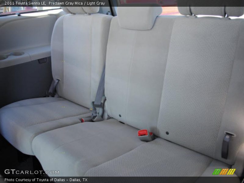 Predawn Gray Mica / Light Gray 2011 Toyota Sienna LE