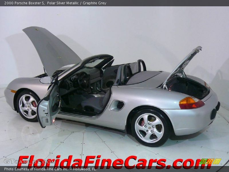Polar Silver Metallic / Graphite Grey 2000 Porsche Boxster S