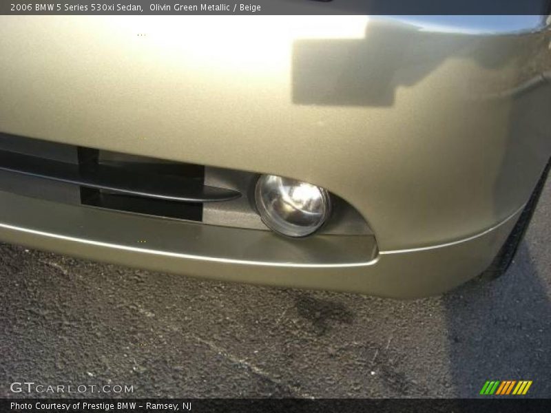 Olivin Green Metallic / Beige 2006 BMW 5 Series 530xi Sedan