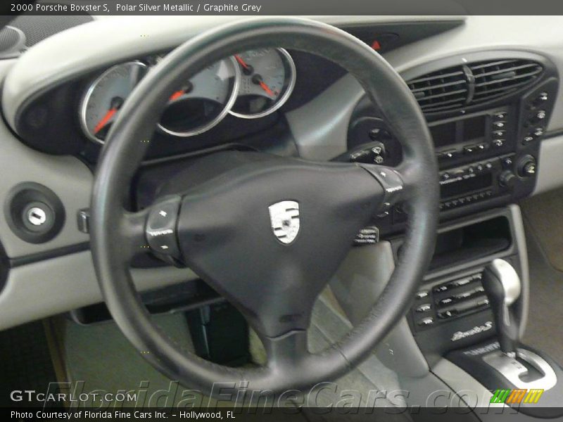 Polar Silver Metallic / Graphite Grey 2000 Porsche Boxster S
