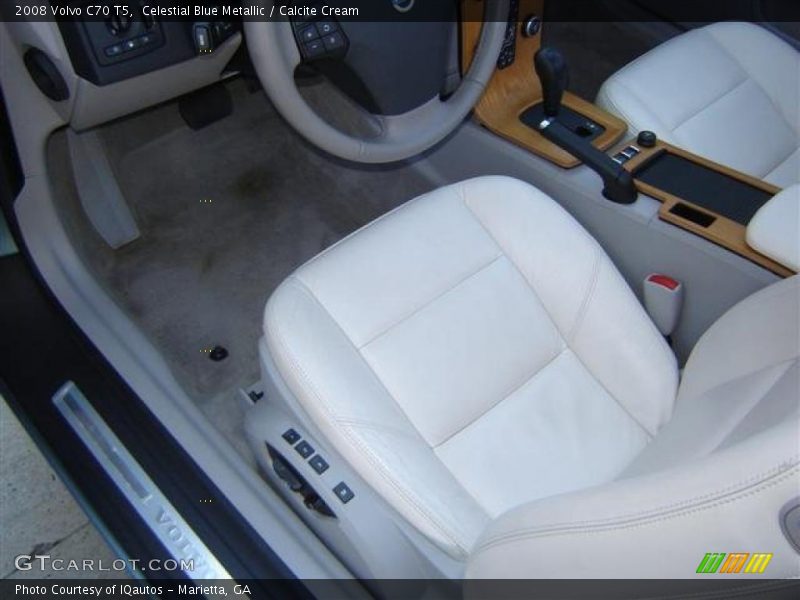  2008 C70 T5 Calcite Cream Interior