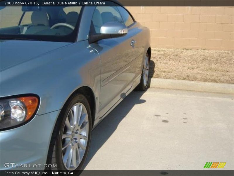 Celestial Blue Metallic / Calcite Cream 2008 Volvo C70 T5