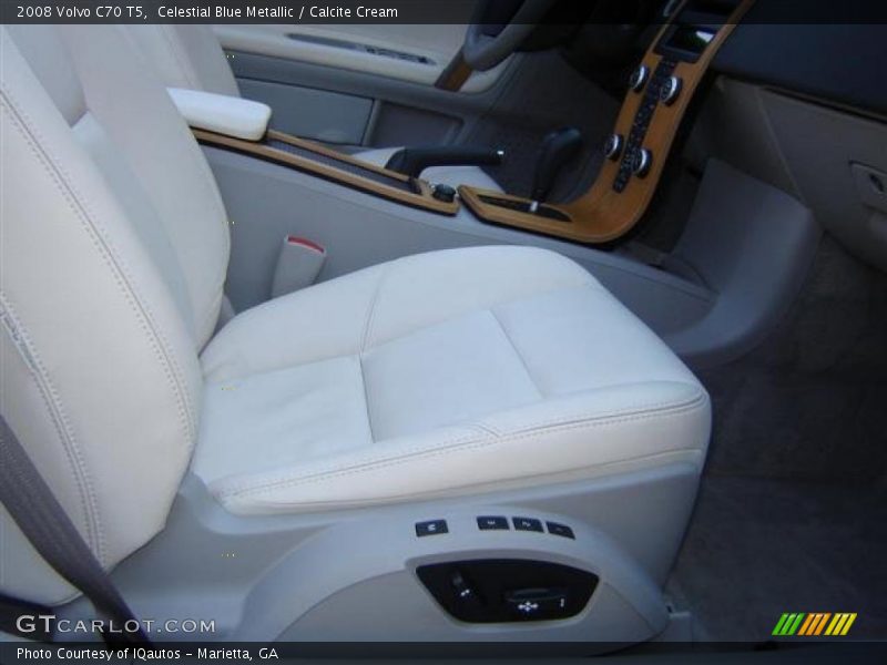  2008 C70 T5 Calcite Cream Interior