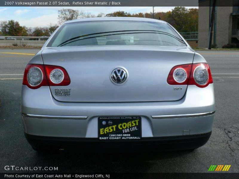 Reflex Silver Metallic / Black 2007 Volkswagen Passat 2.0T Sedan