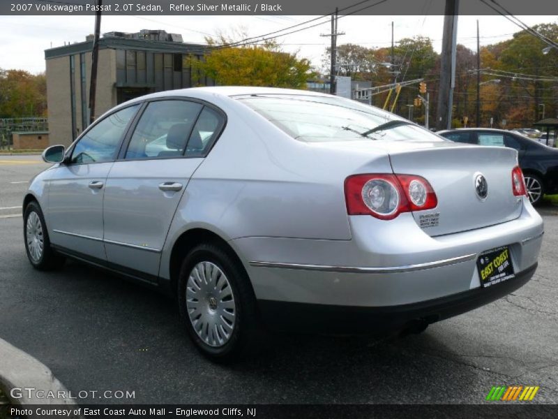 Reflex Silver Metallic / Black 2007 Volkswagen Passat 2.0T Sedan