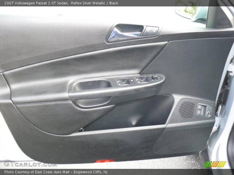 Reflex Silver Metallic / Black 2007 Volkswagen Passat 2.0T Sedan