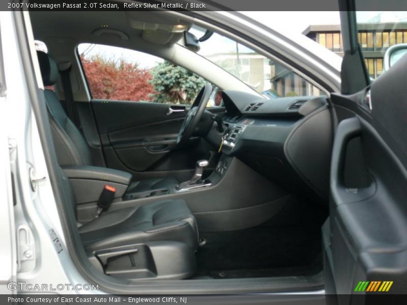 Reflex Silver Metallic / Black 2007 Volkswagen Passat 2.0T Sedan