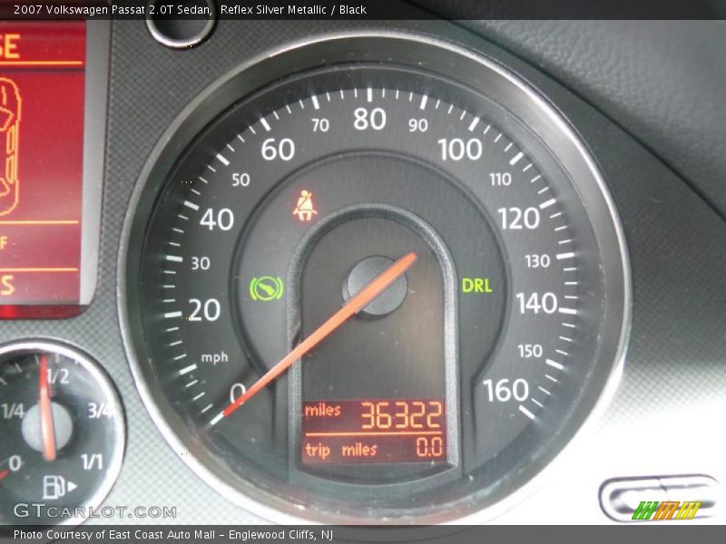 Reflex Silver Metallic / Black 2007 Volkswagen Passat 2.0T Sedan