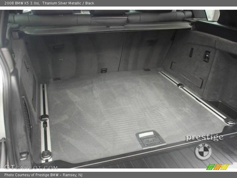 Titanium Silver Metallic / Black 2008 BMW X5 3.0si
